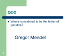 Gregor Mendel