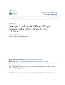 Geophysical Evidence for Mid-crustal Magma Reservoirs in the