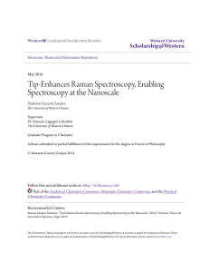 Tip-Enhances Raman Spectroscopy, Enabling Spectroscopy at the