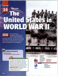 Chapter 14 - United States in WWII