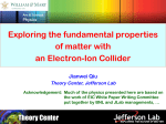 Exploring the fundamental properties of matter with