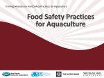 Food Safety Practices for Aquaculture - APEC-PTIN - Asia