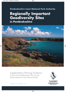 Regionally Important Geodiversity Sites