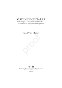 ORDINES MILITARES