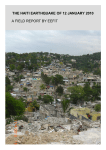 The Haiti earthquake of 12 January 2010