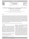 Cophylogeny and disparate rates of evolution in sympatric lineages