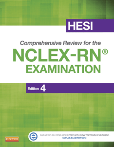 HESI Comprehensive Review for the NCLEX