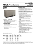 Standard Features Model: 30RCL The Kohlerr Advantage Generator
