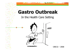 Gastro Outbreak - Grampians Region Health Collaborative