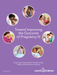 Toward Improving the Outcome of Pregnancy III