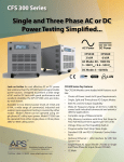 Single and Three Phase AC or DC Power Testing Simplified