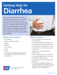 Getting Help for Diarrhea