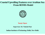 Coastal Upwelling Feat From ROMS eatures over Arabian Sea From