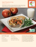 Apple Pistachio Crisp - Produce For Better Health Foundation