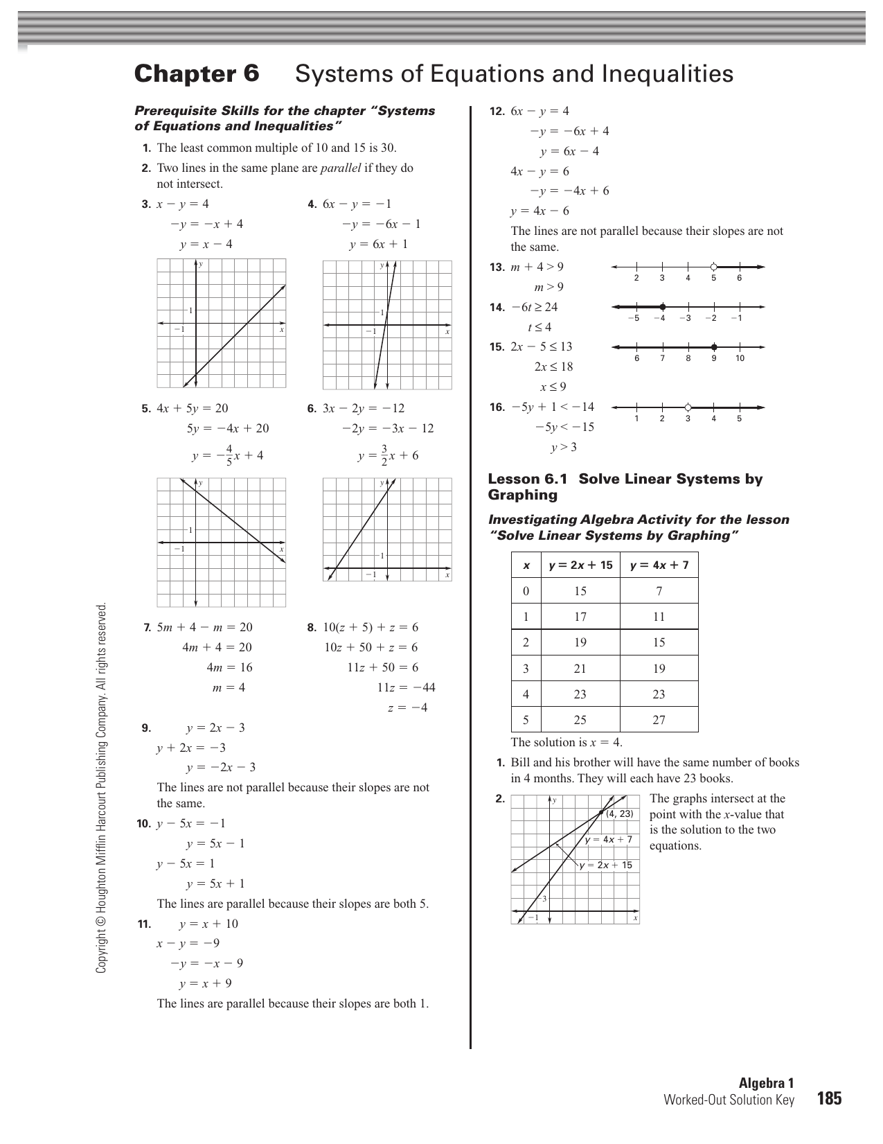 Chapter 6 Answers Hopkinton Public Schools