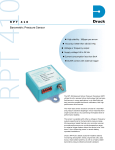 RPT 410 Barometric Pressure Sensor