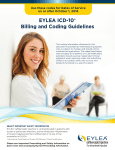 EYLEA ICD-10 Billing and Coding Guidelines