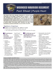 Purple Heart - Wounded Warrior Regiment