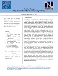 Food for ThoughtPolicy Options for India`s Food Processing Industry