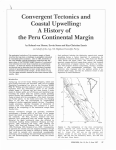 Convergent Tectonics and Coastal Upwelling: A History of