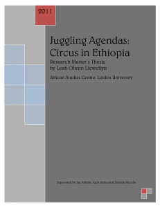 Juggling Agendas: Circus in Ethiopia