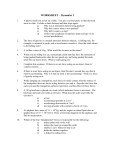 WORKSHEET – Dynamics 2 - Westgate Mennonite Collegiate