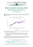 What caused the eurozone crisis?