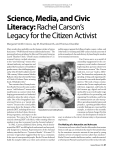 Rachel Carson`s Legacy for the Citizen Activist