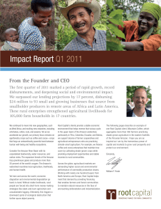 Impact Report Q1 2011