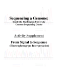 Sequencing a Genome