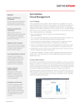 Cloud Management Data Sheet