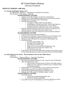 review sheet 2 - AP UNITED STATES HISTORY
