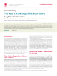 The Year in Cardiology 2013: heart failure