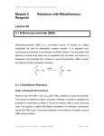 Module 5 Reactions with Miscellaneous Reagents