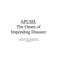 APUSH: The Omen of Impending Disaster