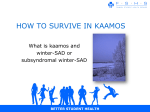 how to survive in kaamos