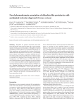 Novel plasmodesmata association of dehydrin