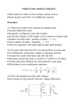 Nodal Circuit Analysis Using KCL • Most useful for when we have