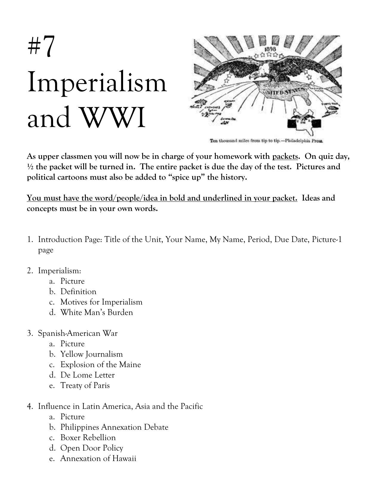 7 Imperialism And Wwi