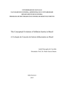The Conceptual Evolution of Inflation Inertia in Brazil