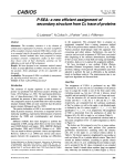 P-SEA: a new efficient assignment of secondary structure from Cα