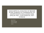 geochemical analysis of beaver river diabase