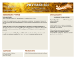phytase 600 - Animal Science Products, Inc.