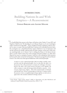 Building Nations In and With Empires—A Reassessment