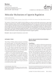 Molecular Mechanisms of Appetite Regulation