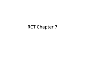 RCT Chapter 7