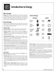 Introduction to Energy - Switch Energy Project