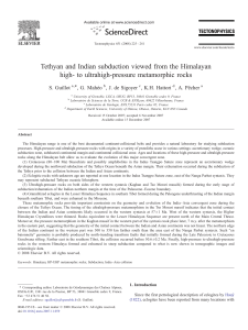 Tethyan and Indian subduction viewed from the Himalayan high