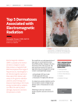 Top 5 Dermatoses Associated with Electromagnetic Radiation