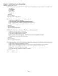 Chapter 8 An Introduction to Metabolism Multiple-Choice